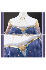 Identity V Psychologist Everlasting Dream Elsa Goodwin Purple Formal Dress Cosplay Costume